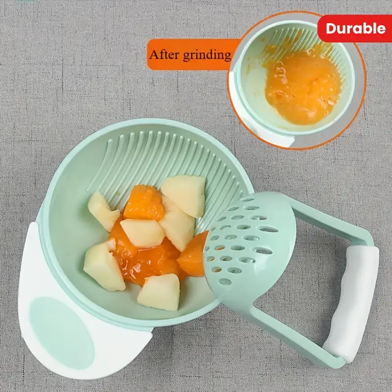 Baby Food Mill - 1pc Polypropylene Manual Food Grinder, Fruit