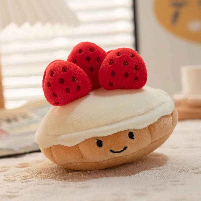 Baby Xmas Food - 10CM Cartoon Egg Stuffed Toy Expression