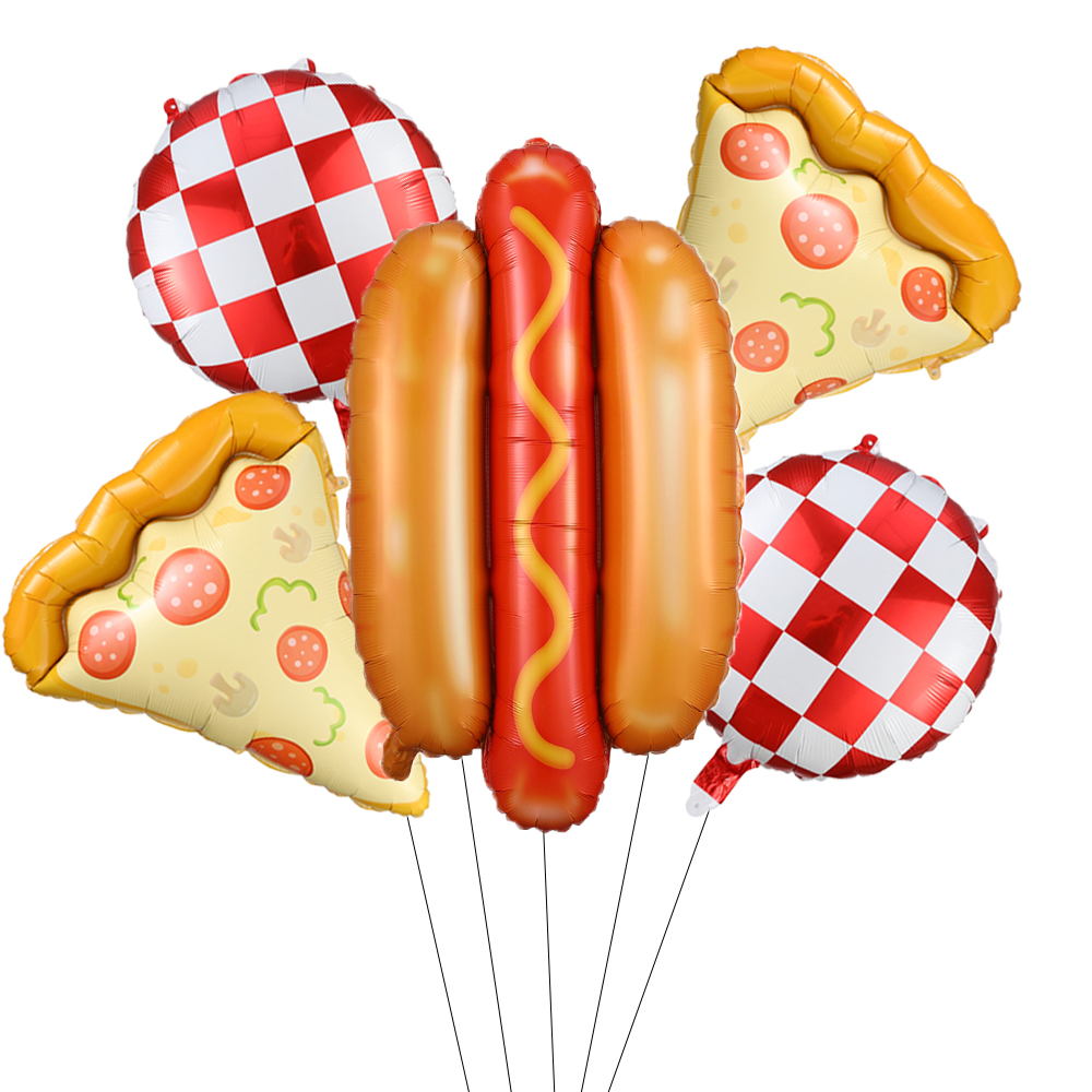 Baby Food Dogs - 5pcs Fort Pizza Hot Dog Foil