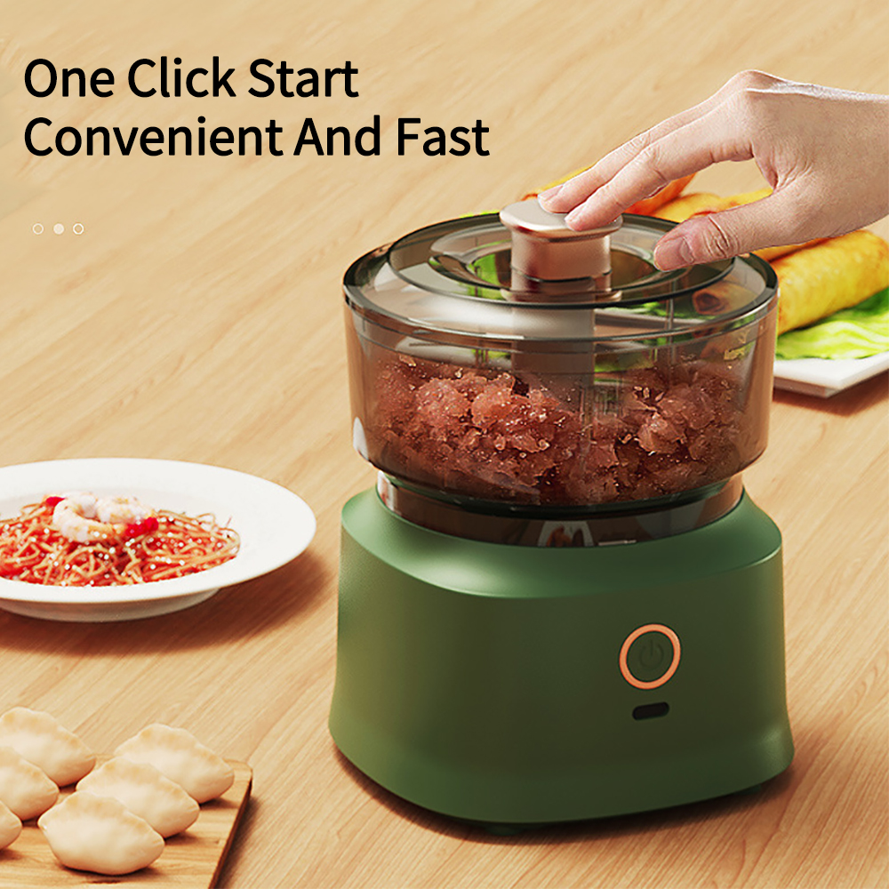 Baby Food Mill - 350ml Multi-functional Electric Meat Grinder Wireless