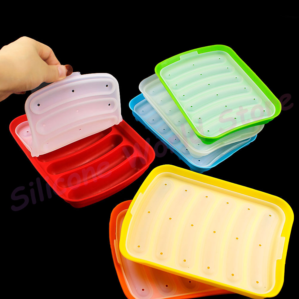 Baby Food Dogs - Silicone World DIY Silicone Sausage Molds