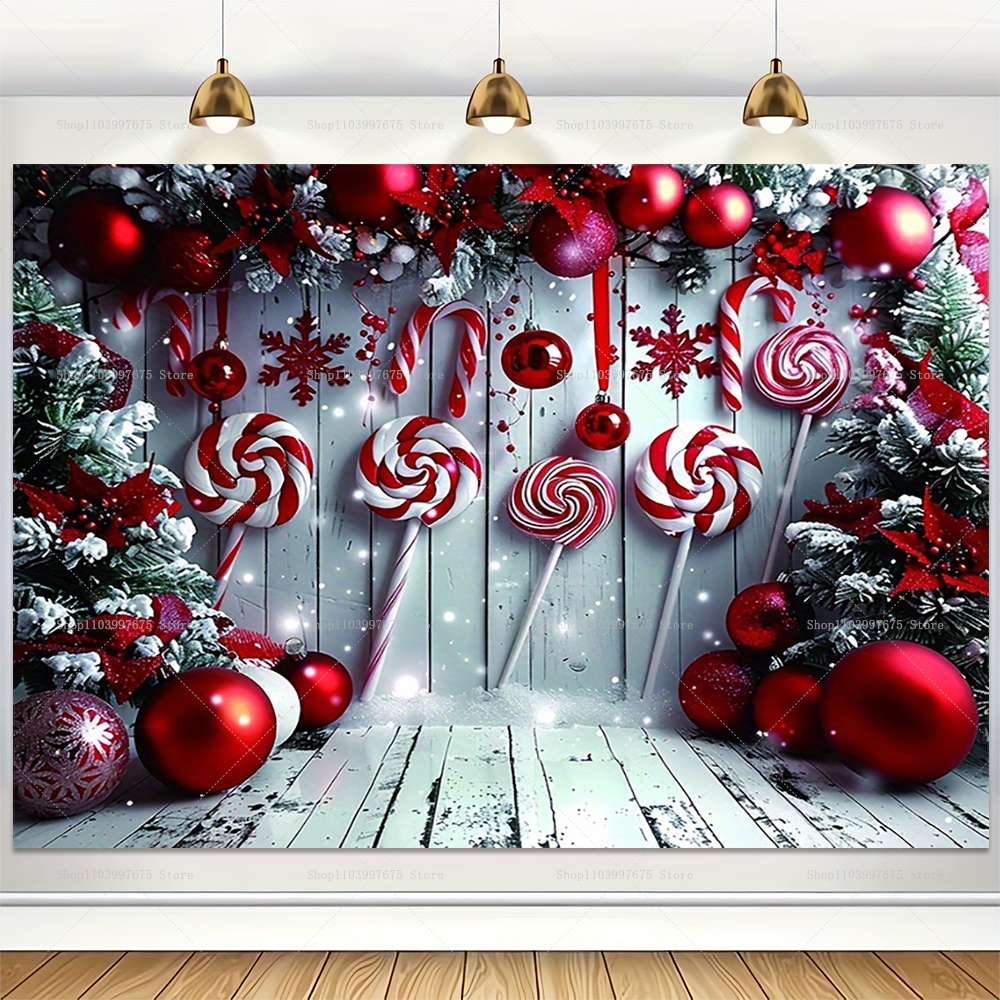 Merry Christmas Backdrop Xmas  - Baby Xmas Food ulasan dan harga