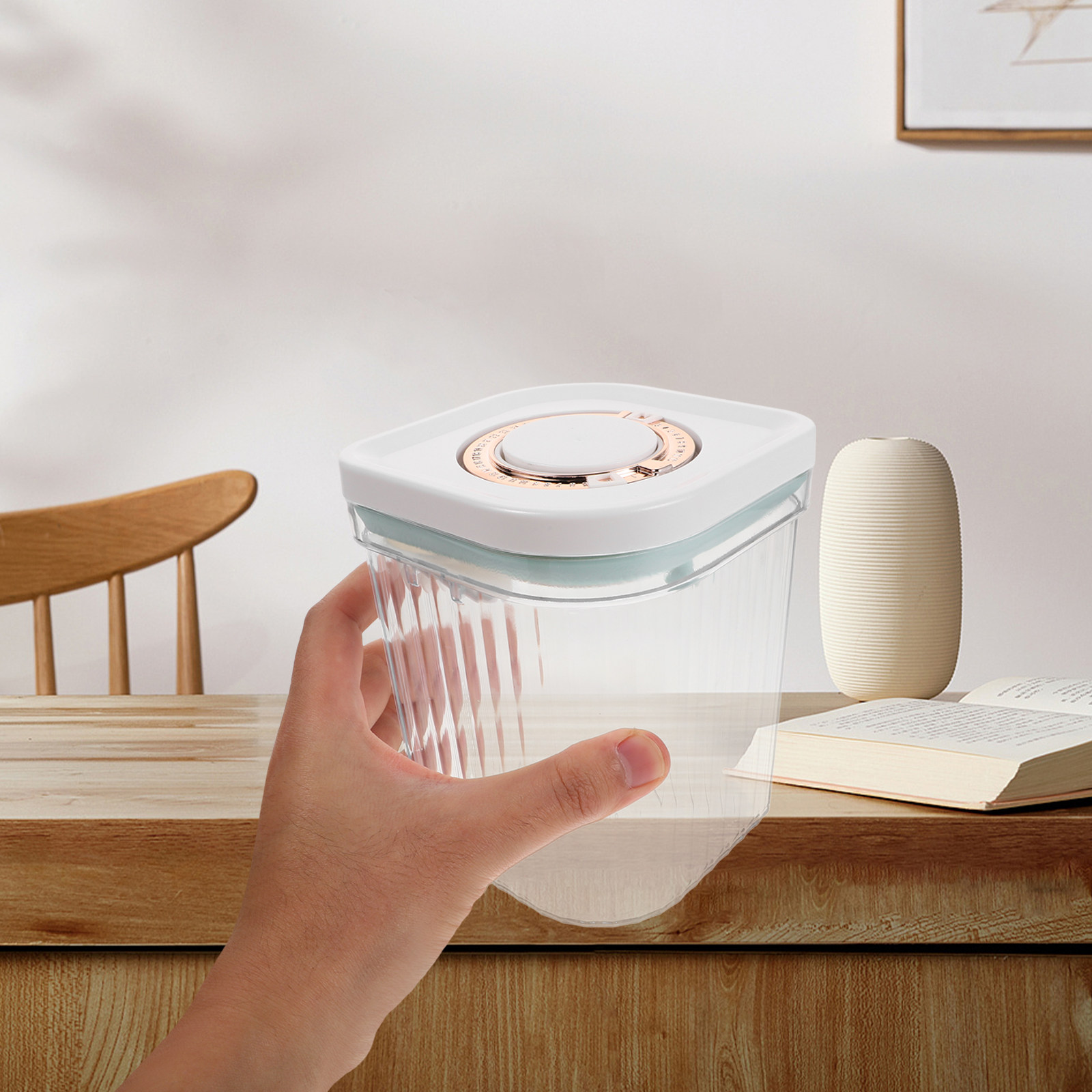 Large Capacity Square Press Pl - Baby Food In Jar ulasan dan harga