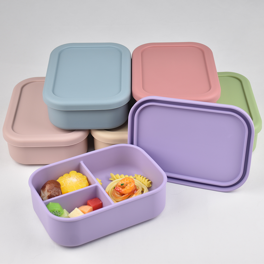 3-Compartment Food Grade Silic - Baby Food In Jar ulasan dan harga