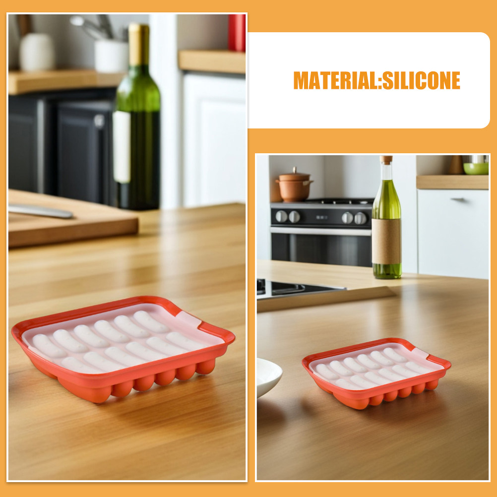 12-Cavity Flexible Silicone Ho - Baby Food Dogs ulasan dan harga