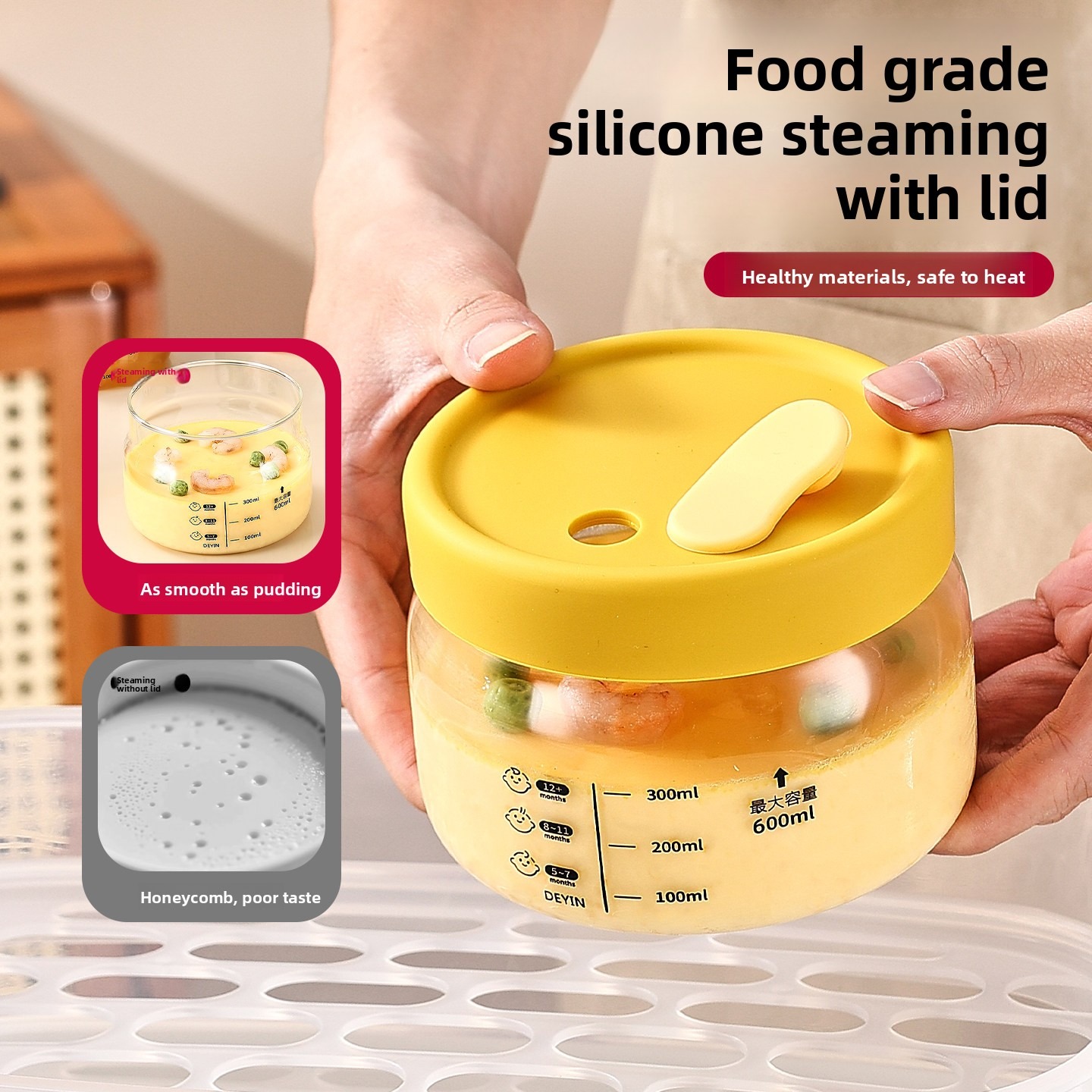 Glass Storage Containers with  - Baby Food Jars Glass ulasan dan harga