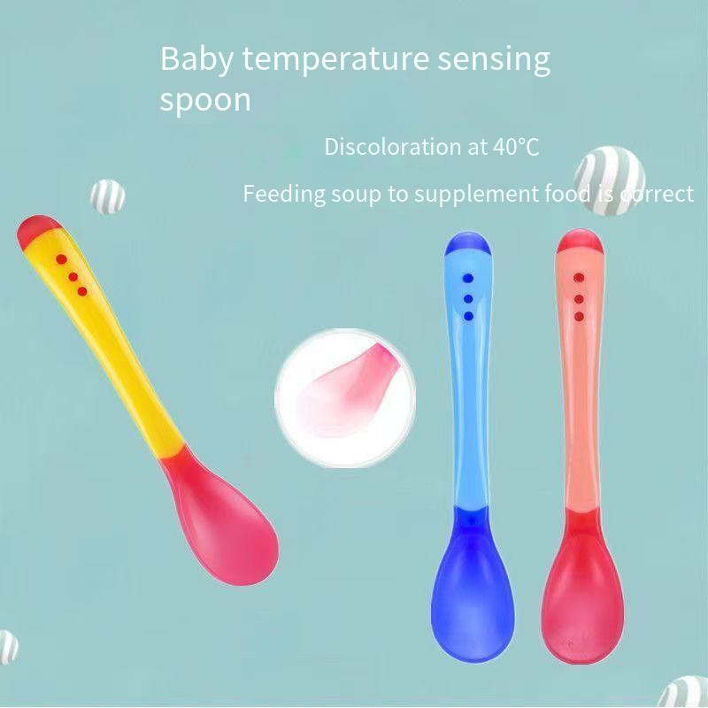 3PCS Baby silicone spoon tempe - Baby Food Quantity ulasan dan harga