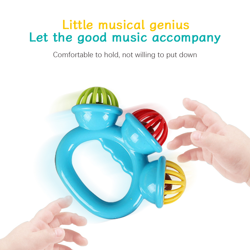 1-4PCS Baby Hand Rattle Ball T - Baby Food Quantity ulasan dan harga