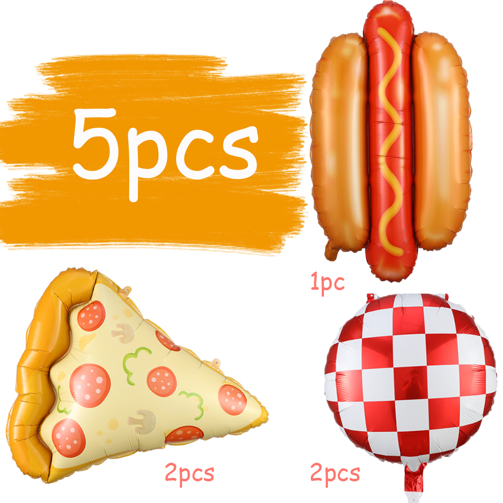 5pcs Fort Pizza Hot Dog Foil B - Baby Food Dogs ulasan dan harga