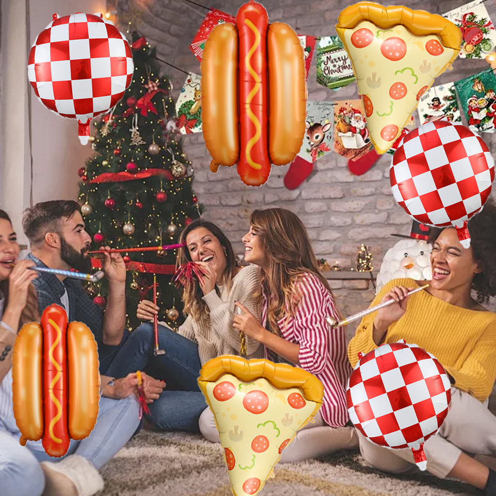 5pcs Fort Pizza Hot Dog Foil B - Baby Food Dogs ulasan dan harga