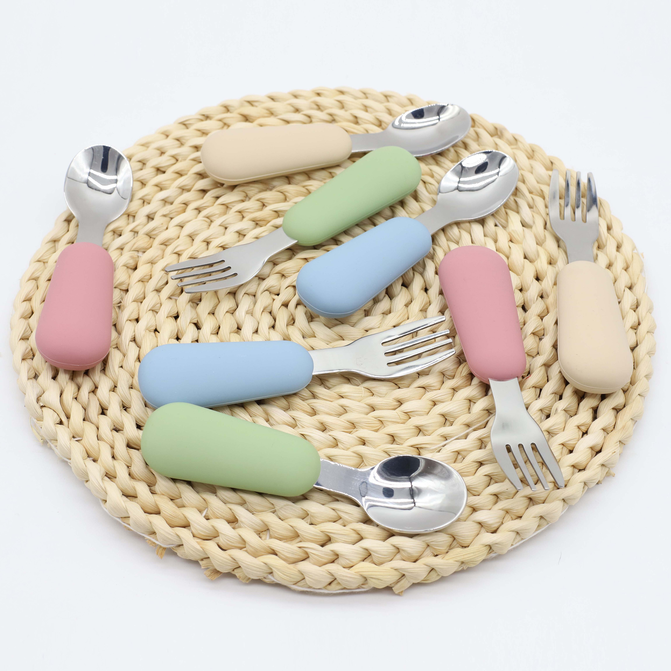 Silicone stainless steel spoon - Baby Food Category ulasan dan harga