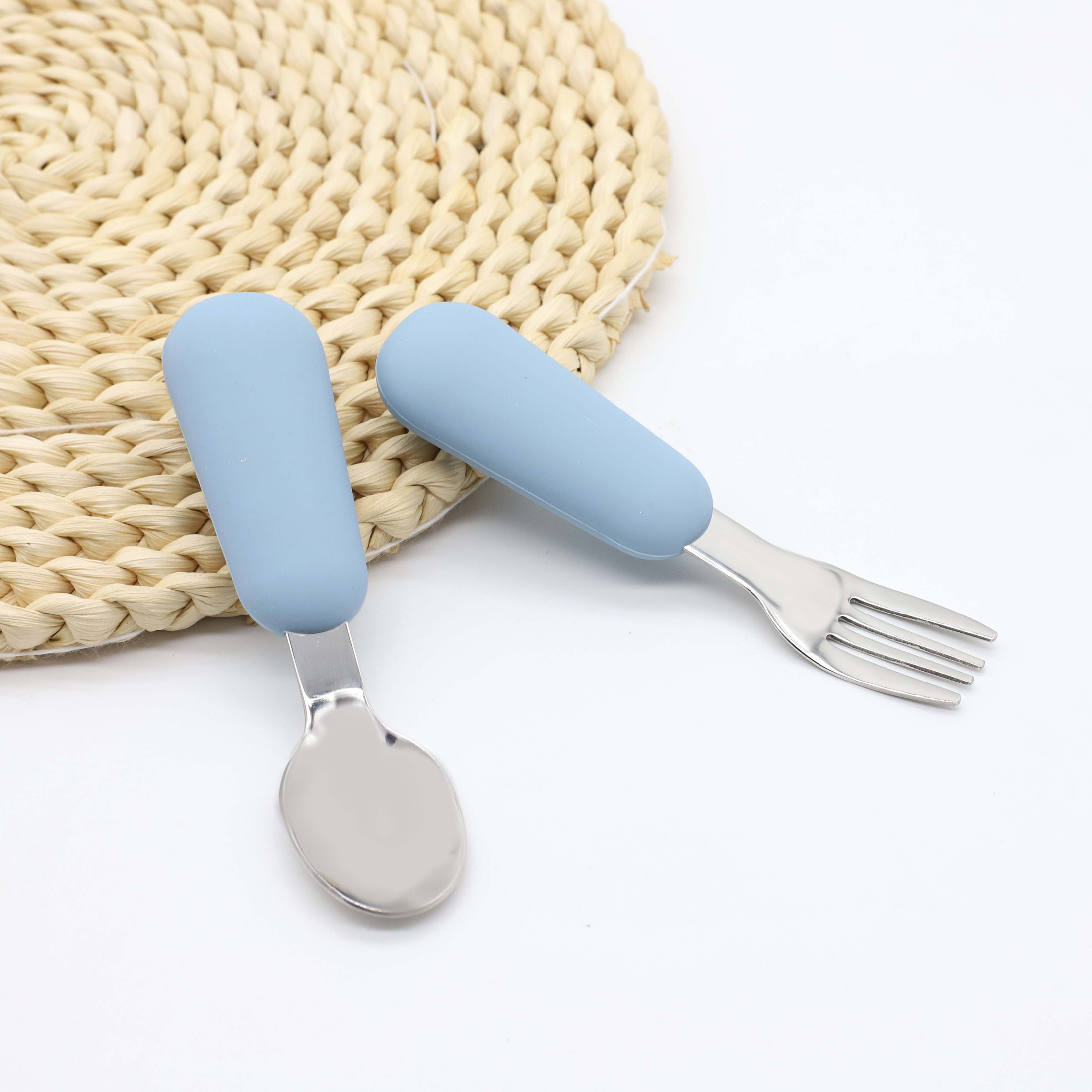 Silicone stainless steel spoon - Baby Food Category ulasan dan harga