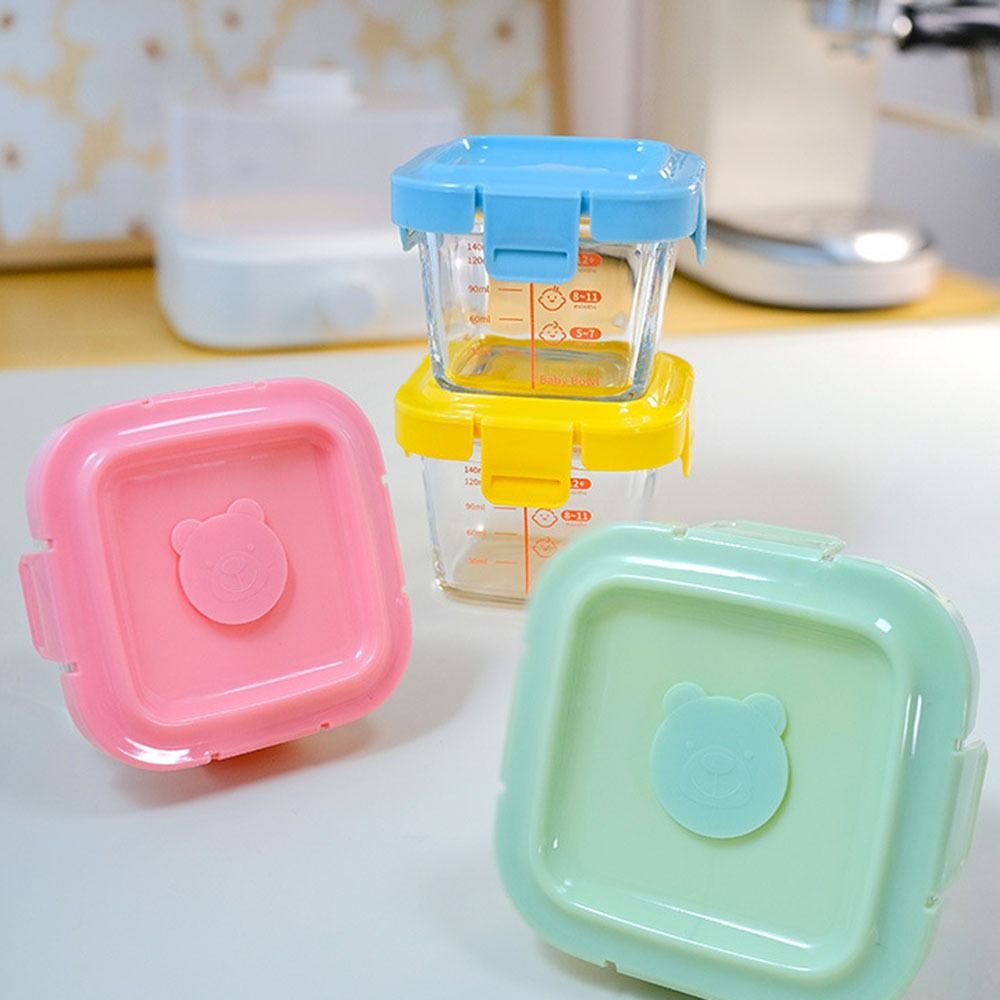 Simple 170ml Food Storage Box  - Baby Food Jars Glass ulasan dan harga