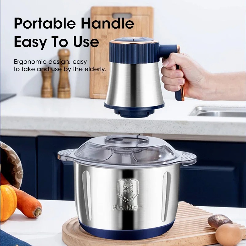 Electric Meat Grinder 5L Large - Baby Food Mill ulasan dan harga