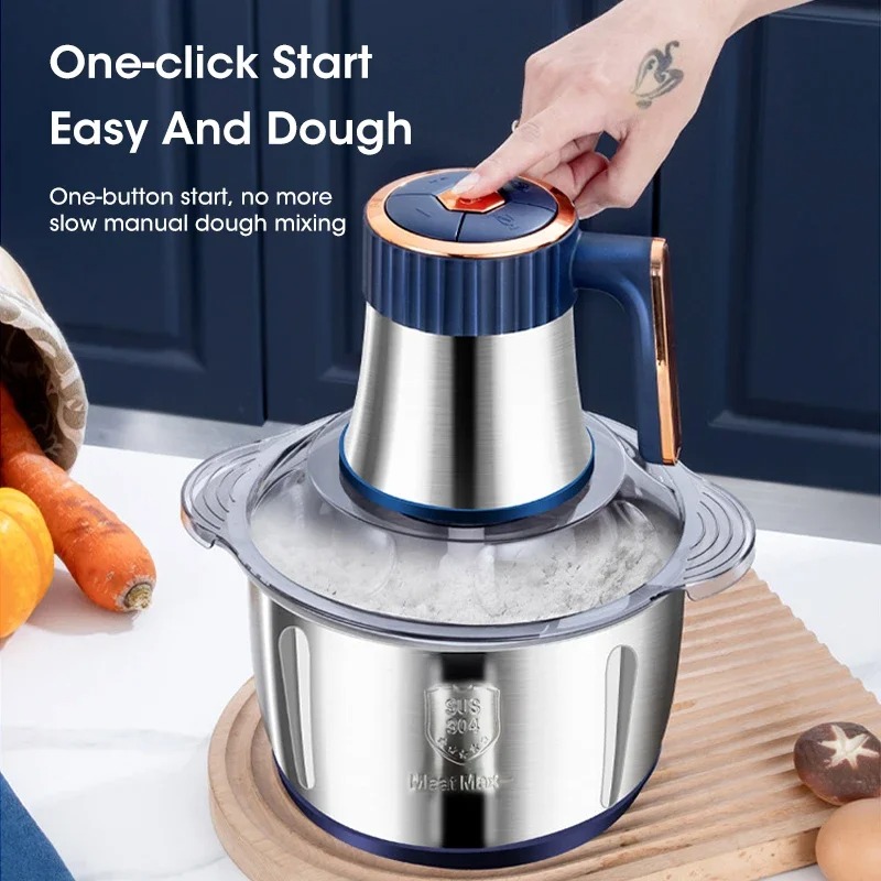 Electric Meat Grinder 5L Large - Baby Food Mill ulasan dan harga