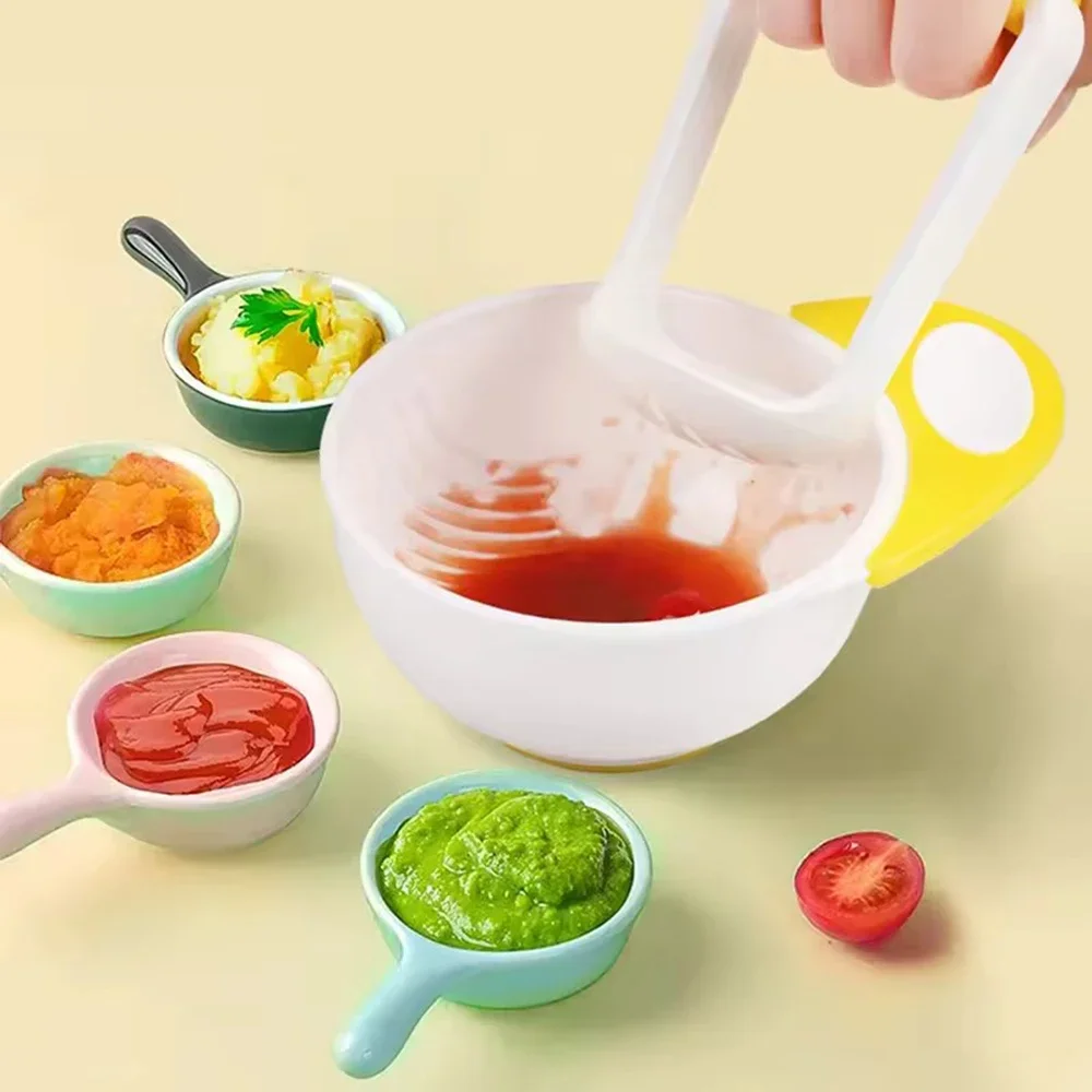 vvocci Bowl Set Food Mash and  - Baby Food Mill ulasan dan harga