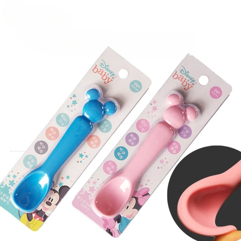 Disney Mickey Silicone Spoon B - Baby Food In Japan ulasan dan harga
