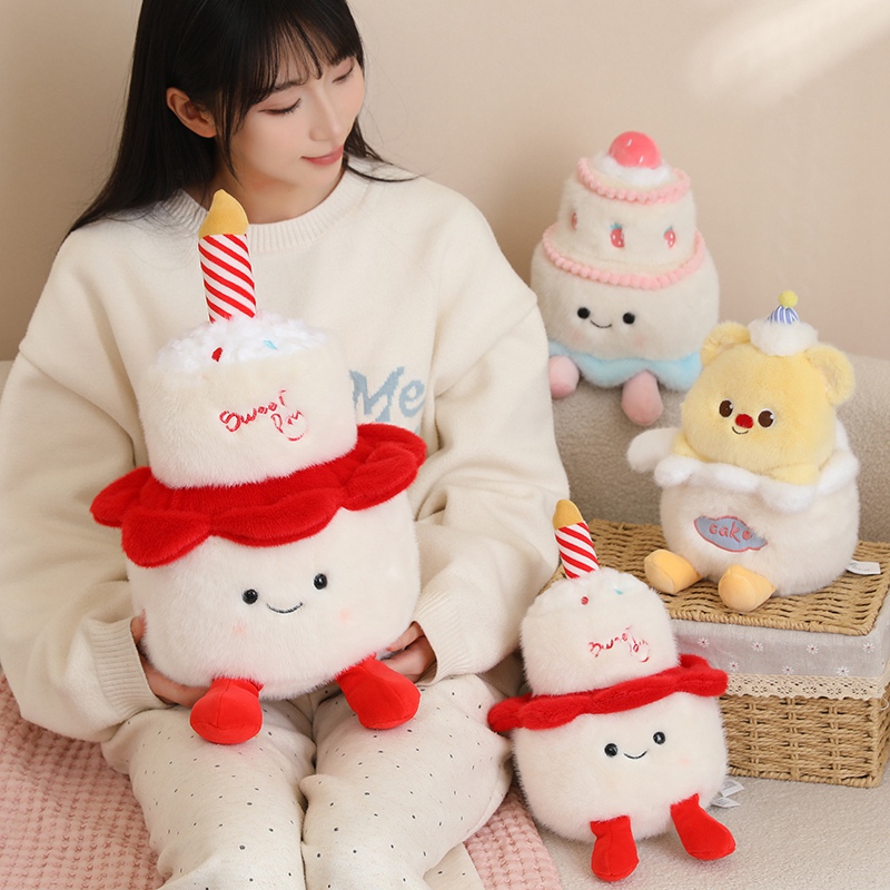 New Cartoon Egg Stuffed Toy Ex - Baby Xmas Food ulasan dan harga