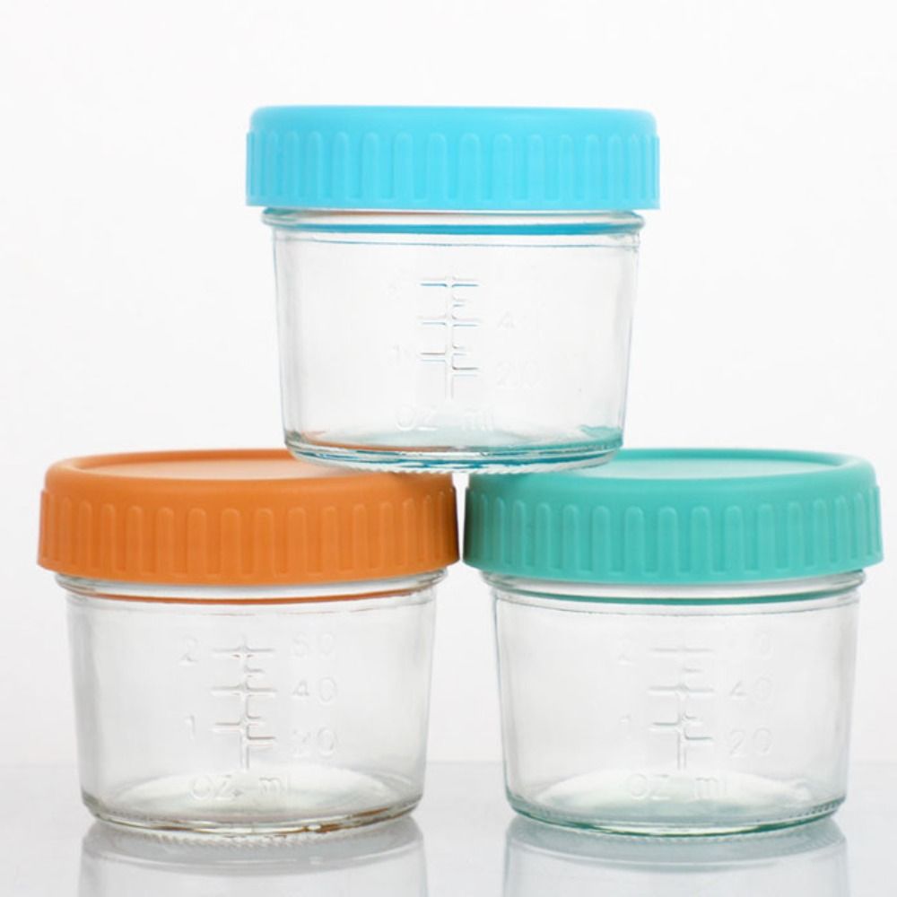 6pcs Mason Jar Glass Baby Food - Baby Food Jars Glass ulasan dan harga