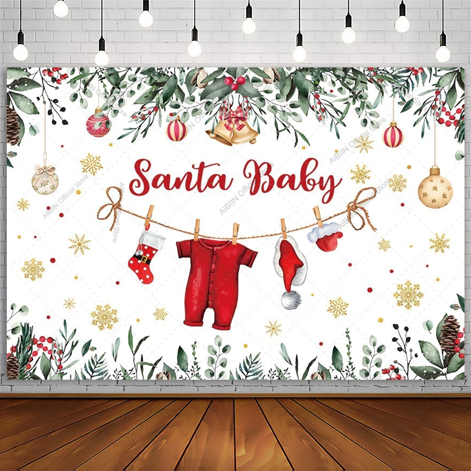 Christmas Santa Baby Clothing  - Baby Xmas Food ulasan dan harga