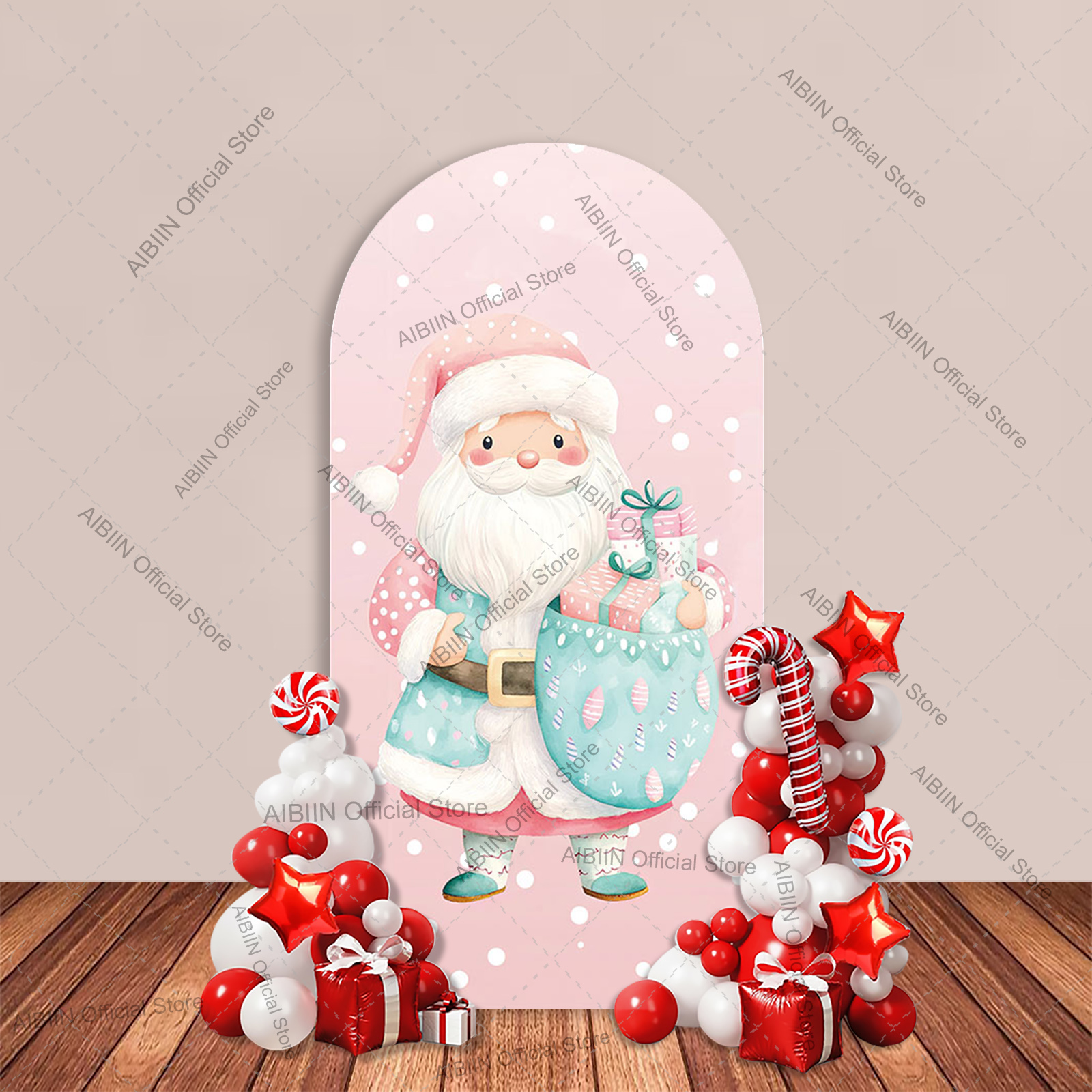 Santa Claus Gift Bag Arch Back - Baby Xmas Food ulasan dan harga