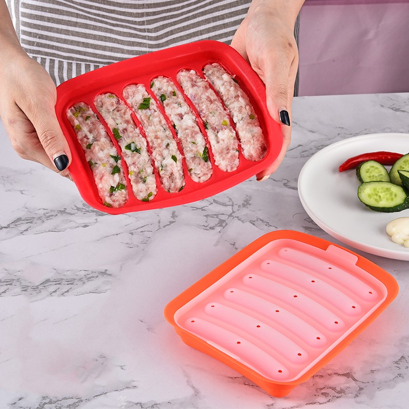 Food Grade Silicone Sausage Mo - Baby Food Dogs ulasan dan harga