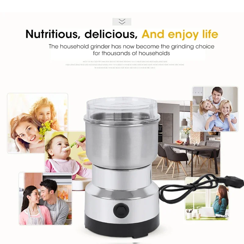 Mini Electric Grinder 300ml Ul - Baby Food Mill ulasan dan harga