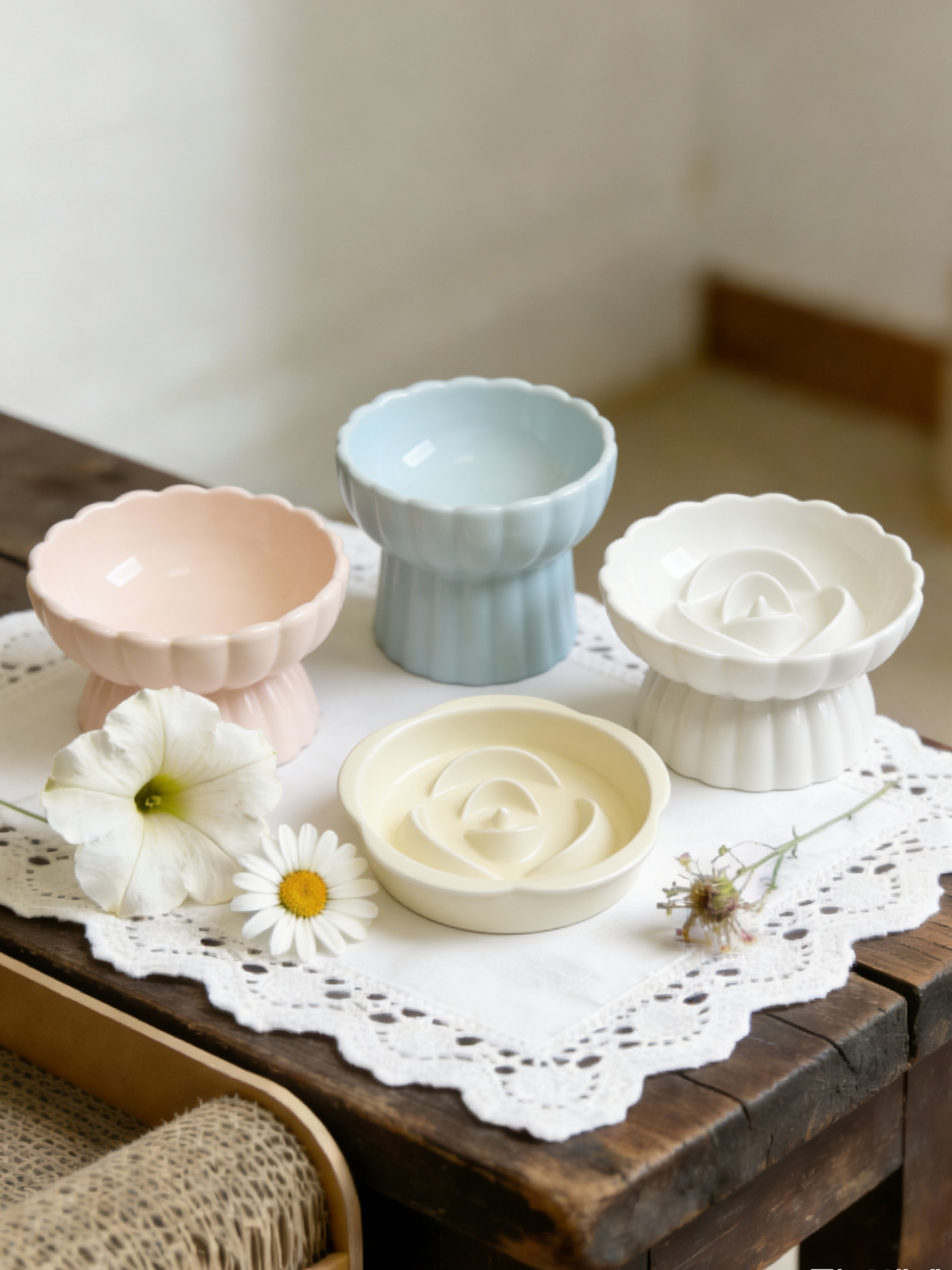 Ceramic Slow Feeding Bowl for  - Baby Food Dogs ulasan dan harga