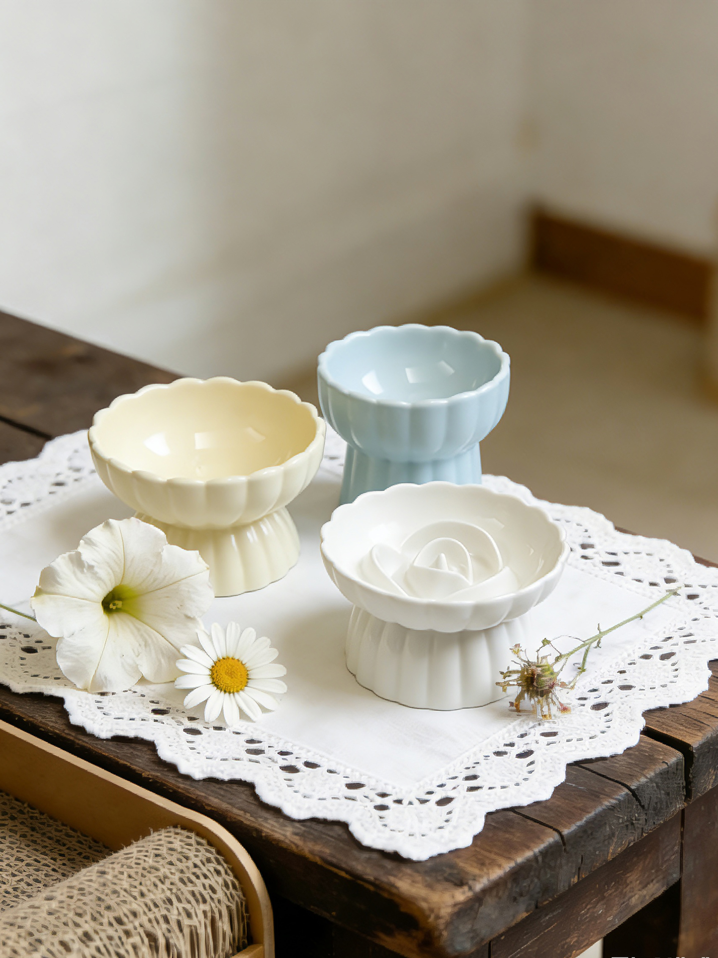 Ceramic Slow Feeding Bowl for  - Baby Food Dogs ulasan dan harga