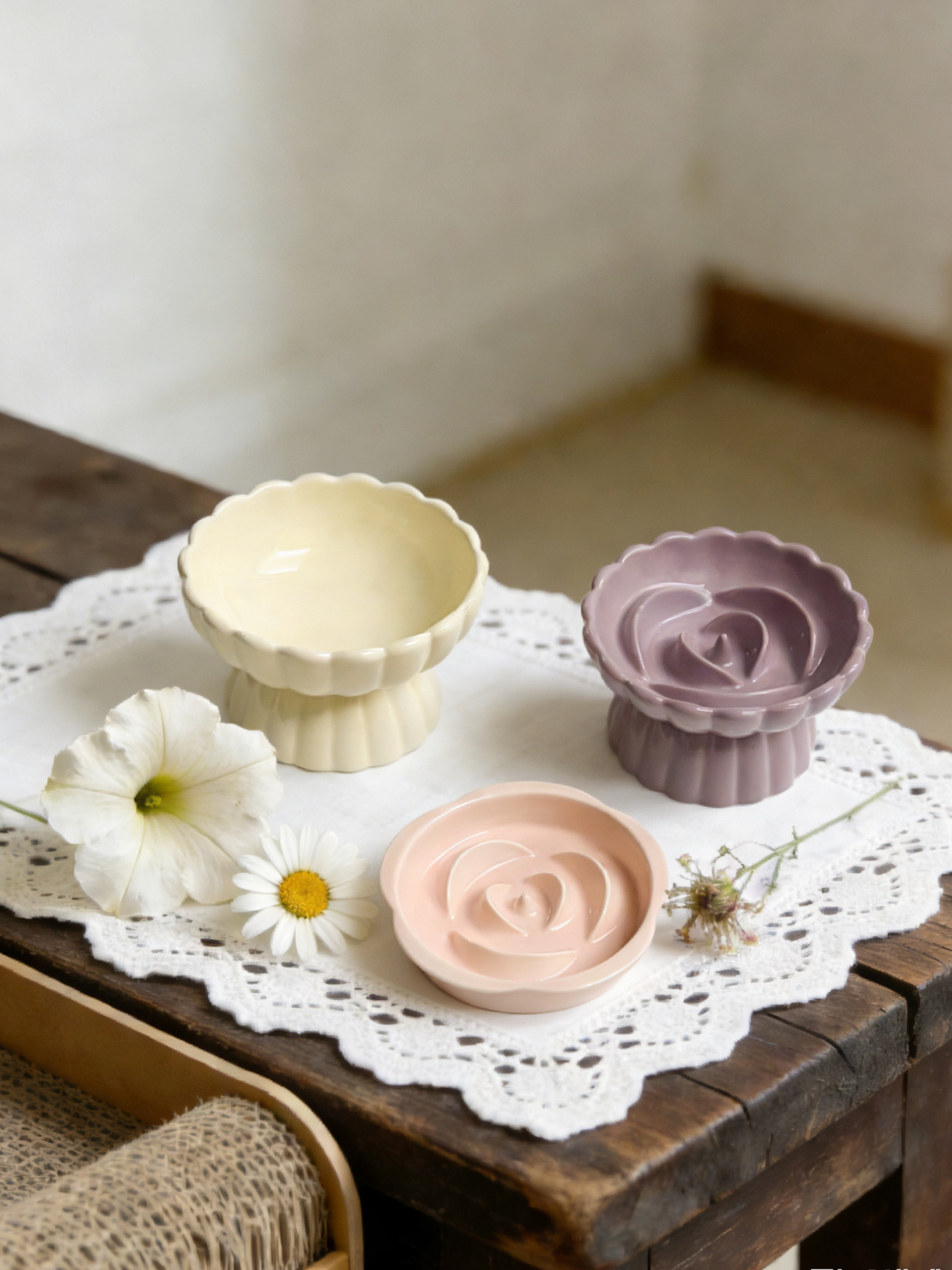 Ceramic Slow Feeding Bowl for  - Baby Food Dogs ulasan dan harga
