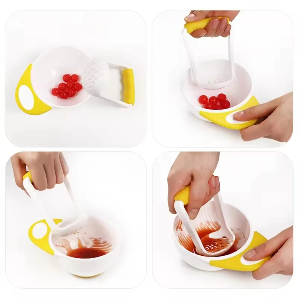 Masher Bowl Mash and Serve 2pc - Baby Food Mill ulasan dan harga