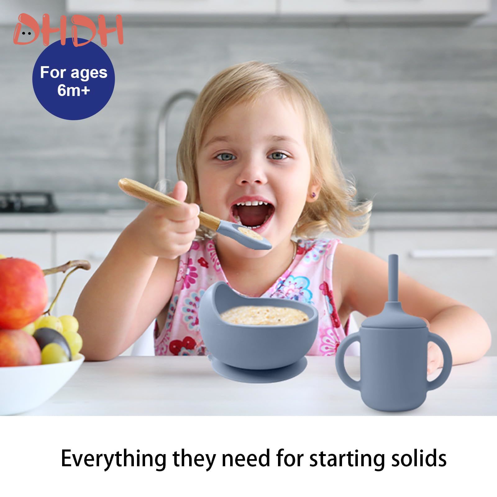 Silicone Baby Feeding Set Tabl - Baby Food Quantity ulasan dan harga