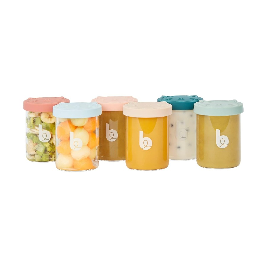 Baby Glass Food Jars Set of 6  - Baby Food Jars Glass ulasan dan harga