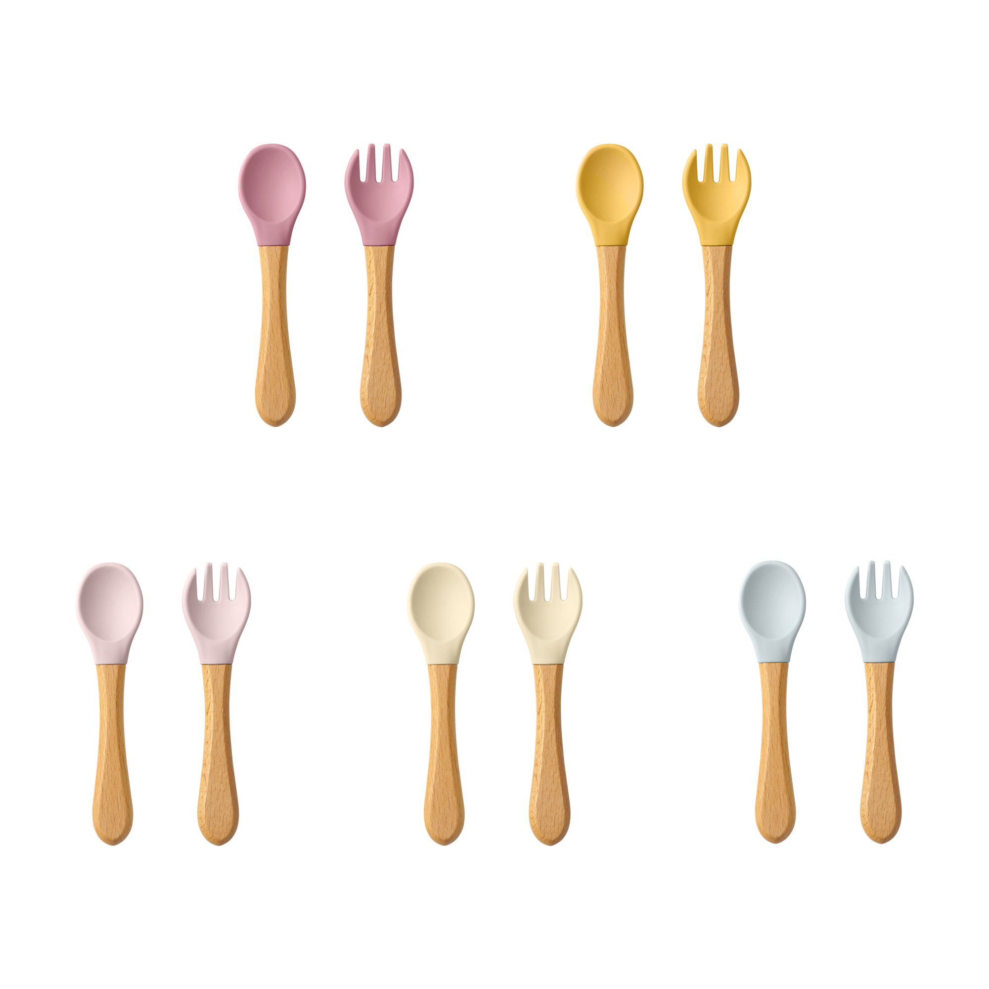 2PCS Baby Learning Spoons Uten - Baby Food Quantity ulasan dan harga