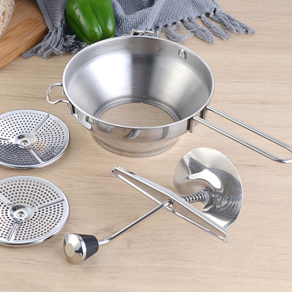 Manual Food Mud Grinder Stainl - Baby Food Mill ulasan dan harga