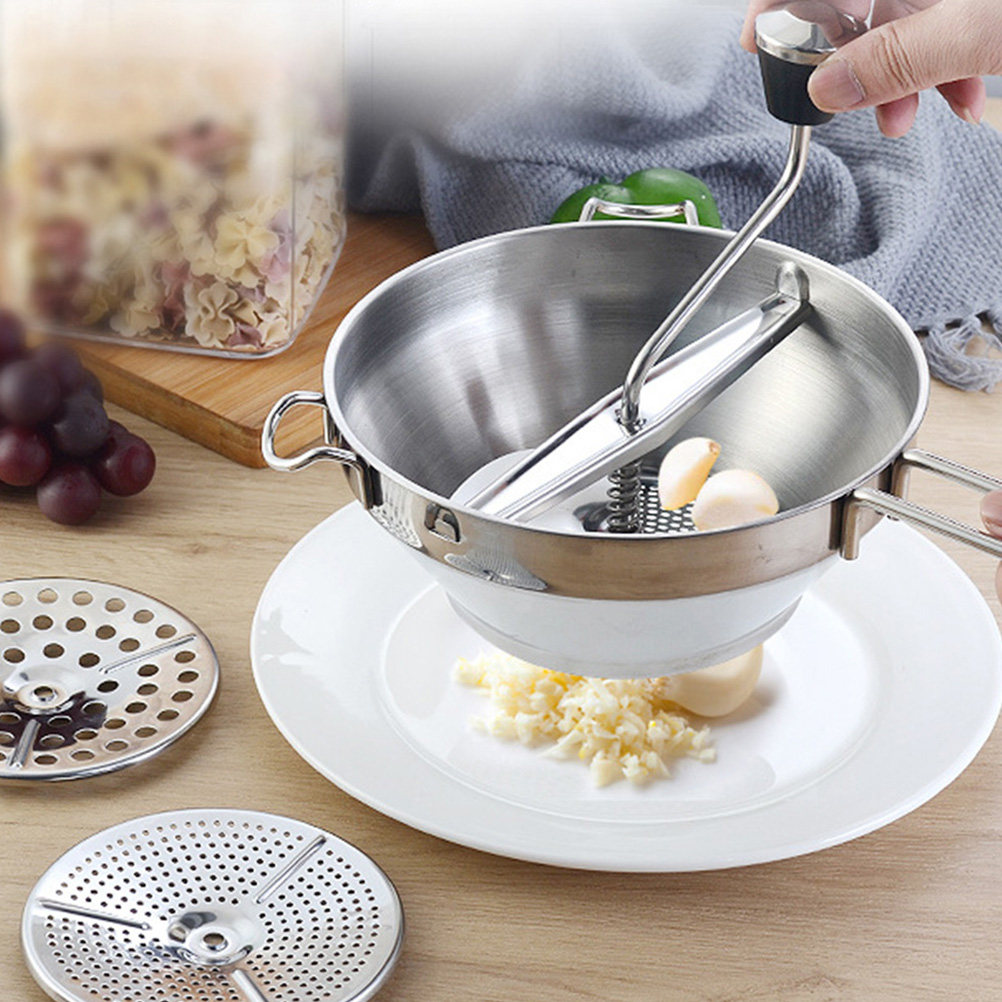 Manual Food Mud Grinder Stainl - Baby Food Mill ulasan dan harga