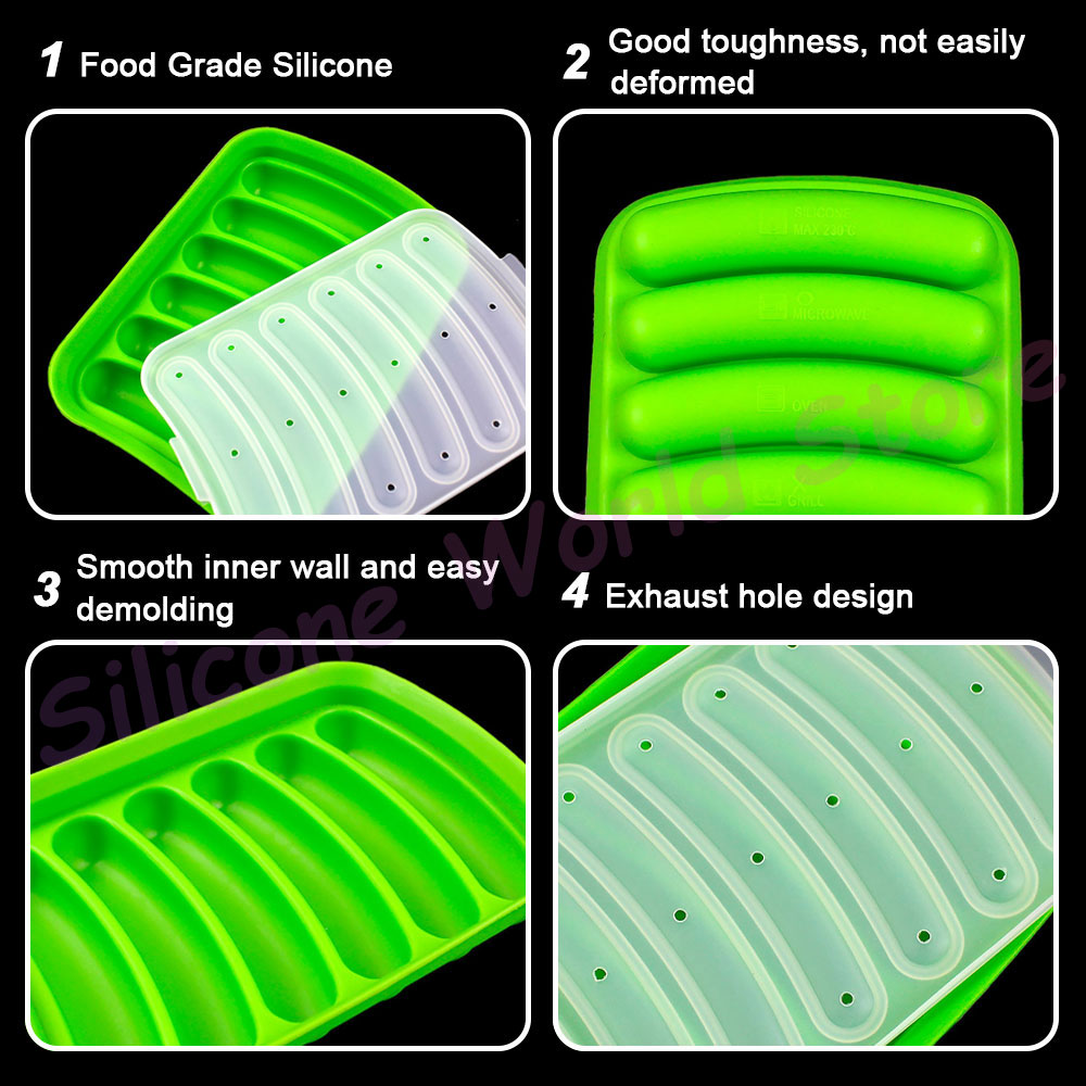 Silicone World DIY Silicone Sa - Baby Food Dogs ulasan dan harga