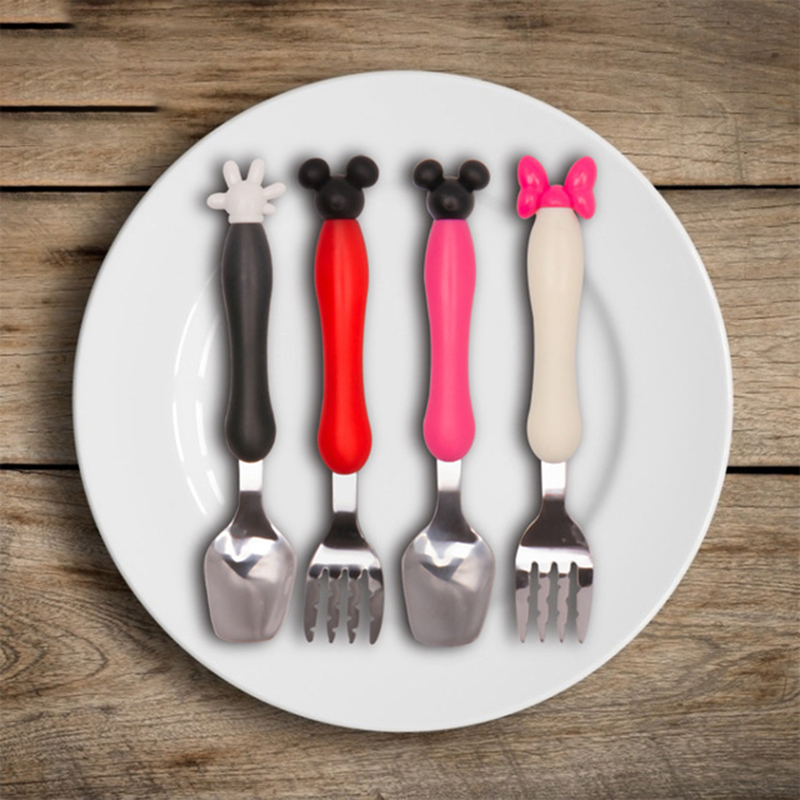 Cartoon Mickey Children Spoon  - Baby Food Quantity ulasan dan harga