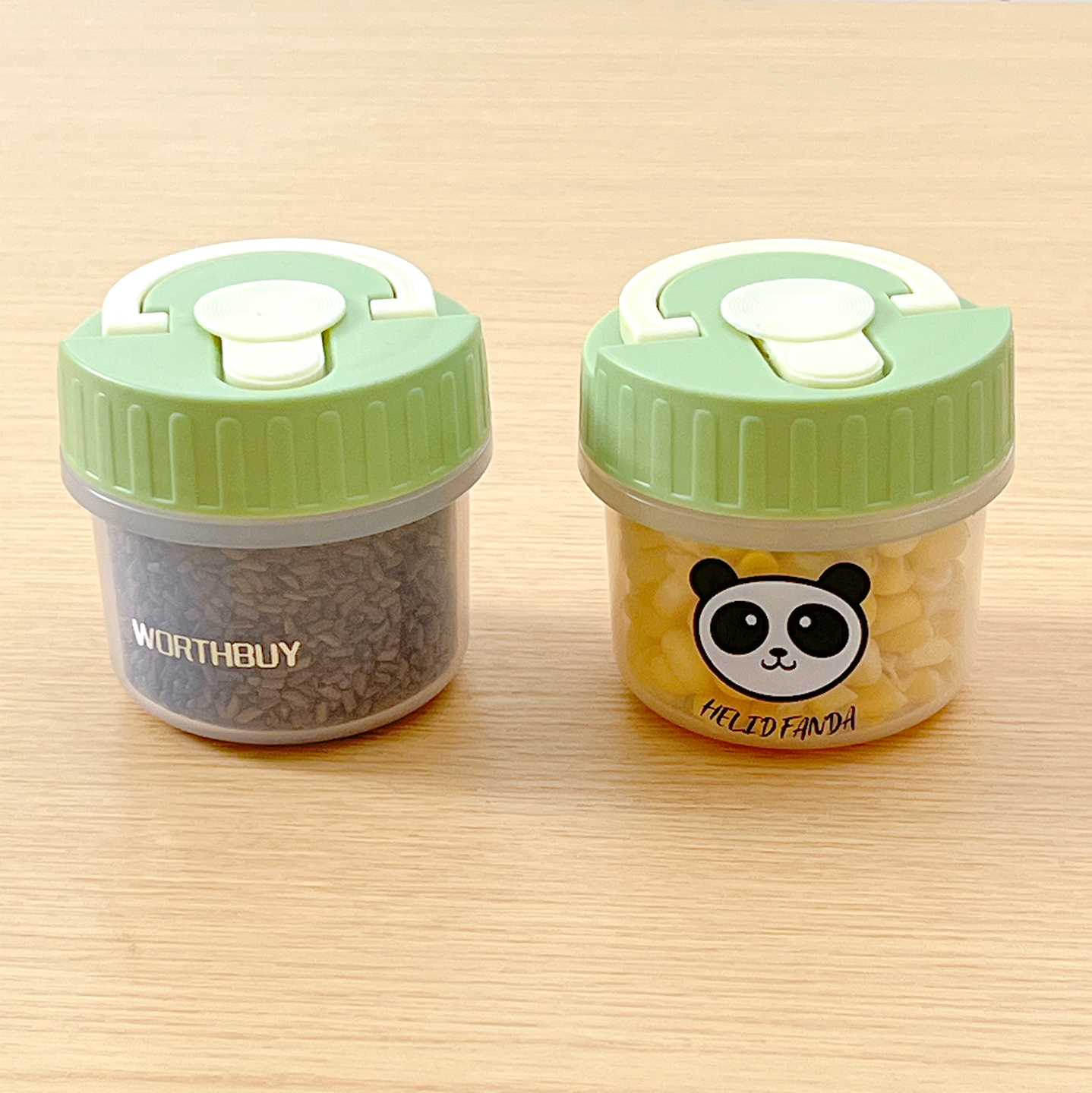 100ml Small Food Storage Box M - Baby Food Jars Glass ulasan dan harga
