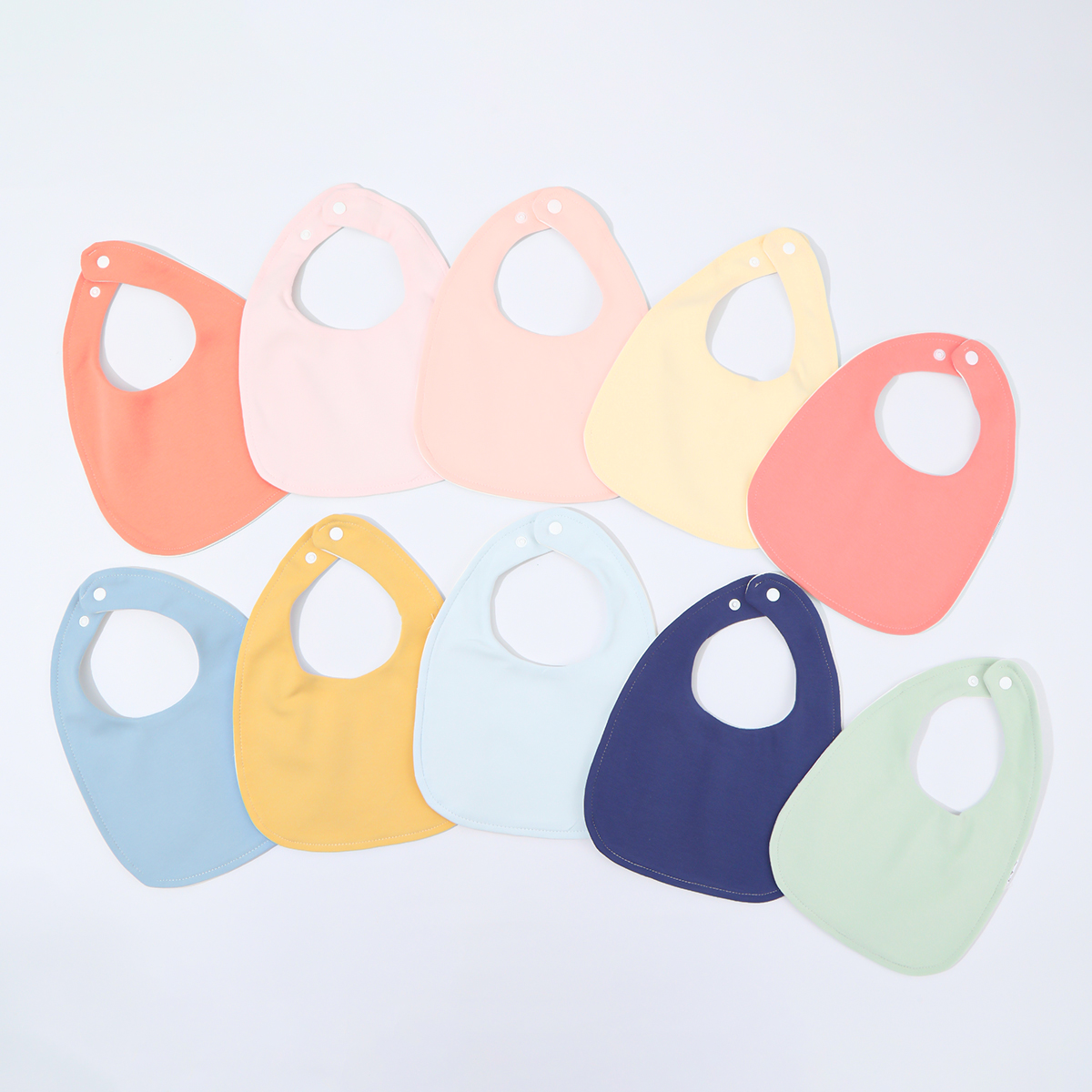10-piece baby bib U-shaped sal - Baby Food Quantity ulasan dan harga