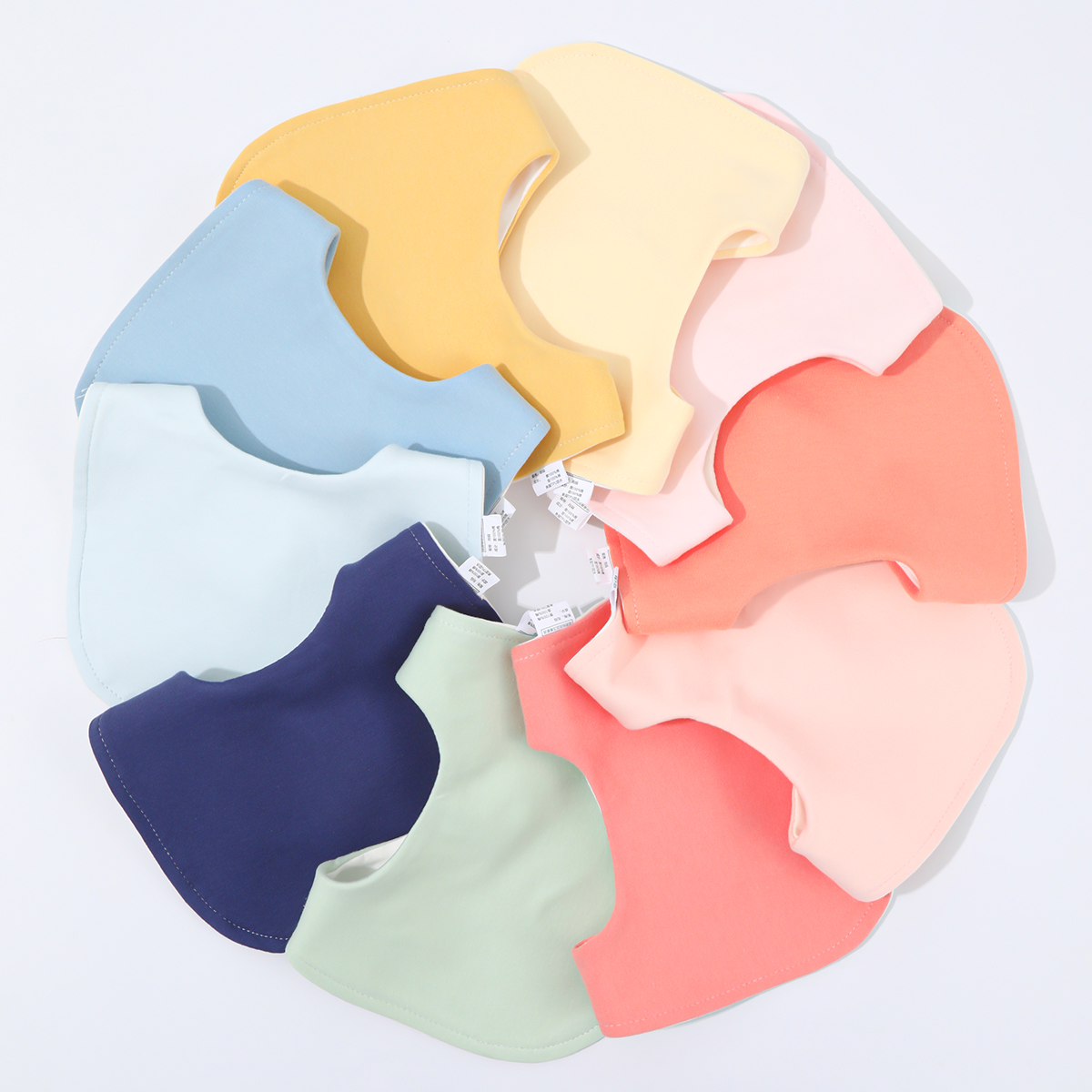 10-piece baby bib U-shaped sal - Baby Food Quantity ulasan dan harga